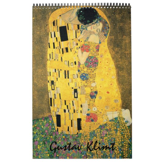 Gustav Klimt Fine Art, Art Nouveau Calenda Kalender (Hoes)