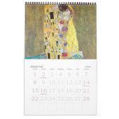 Gustav Klimt Fine Art,  Art Nouveau Kalender (Feb 2026)