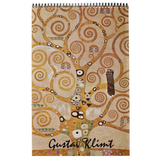 Gustav Klimt Fine Art,  Art Nouveau Kalender (Hoes)