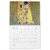 Gustav Klimt,  Fine Art Nouveau Kalender (Feb 2027)