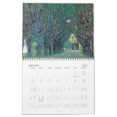 Gustav Klimt,  Fine Art Nouveau Kalender (Jan 2027)