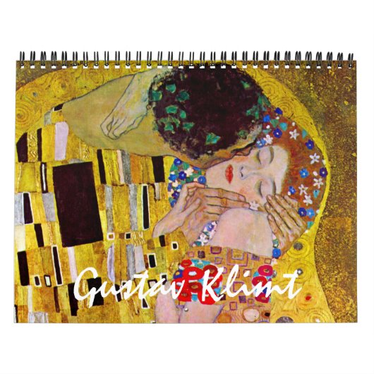 Gustav Klimt,  Fine Art Nouveau Kalender (Hoes)
