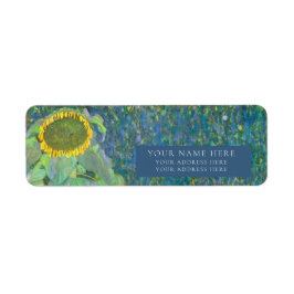 GUSTAV KLIMT FINE ART RETURN ADDRESS ETIKET