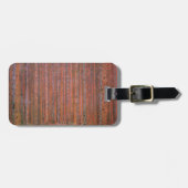 Gustav Klimt Fir Forest Tannenwald Red Trees Bagagelabel (Voorkant horizontaal)