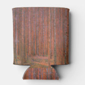 Gustav Klimt Fir Forest Tannenwald Red Trees Blikjeskoeler (Achterkant)