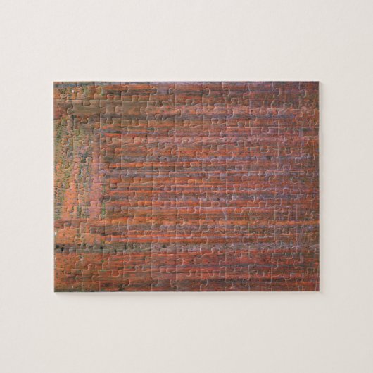 Gustav Klimt Fir Forest Tannenwald Red Trees Legpuzzel (Horizontaal)