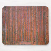 Gustav Klimt Fir Forest Tannenwald Red Trees Muismat (Voorkant)