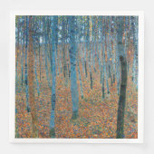 Gustav Klimt Fir Forest Tannenwald Red Trees Servet (Voorkant)