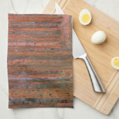 Gustav Klimt Fir Forest Tannenwald Red Trees Theedoek (Quarter Fold)