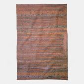 Gustav Klimt Fir Forest Tannenwald Red Trees Theedoek (Verticaal)