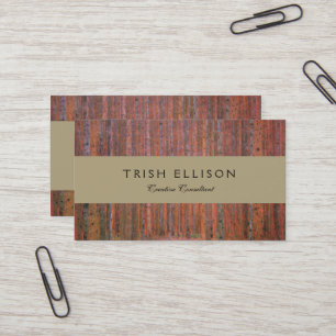 Gustav Klimt Fir Forest Tannenwald Red Trees Visitekaartje