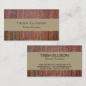 Gustav Klimt Fir Forest Tannenwald Red Trees Visitekaartje (Voorkant / Achterkant)