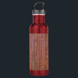 Gustav Klimt Fir Forest Tannenwald Red Trees Waterfles<br><div class="desc">Gustav Klimt Fir Forest - Art Nouveau Red Trees Deze prachtige boomschilderingen zijn van meesterkunstenaar Gustav Klimt. Het schilderij, Fir Forest I, of Tannenwald, show ons een prachtig landschap met rode brandbomen, door een dicht bos. Gustav Klimt legde het gevoel van levendigheid vast in dit landschapsschilderij. Fir Forest werd geschilderd...</div>