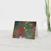 Gustav Klimt Flower Garden (Achterkant)