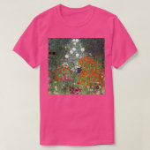 Gustav Klimt Flower Garden 2 T-shirt (Design voorkant)