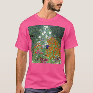 Gustav Klimt Flower Garden 2 T-shirt