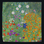 Gustav Klimt Flower Garden  Art Bandana<br><div class="desc">Gustav Klimt Flower Garden  Art Nouveau Painting 1907 Fine Art Painting</div>
