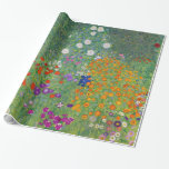 Gustav Klimt Flower Garden  Art Cadeaupapier<br><div class="desc">Gustav Klimt Flower Garden  Art Nouveau Painting 1907 Fine Art Painting</div>