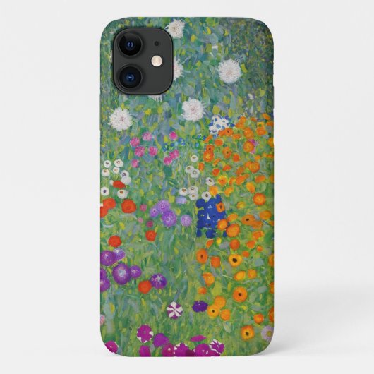 Gustav Klimt Flower Garden  Art Case-Mate iPhone Case (Achterkant)