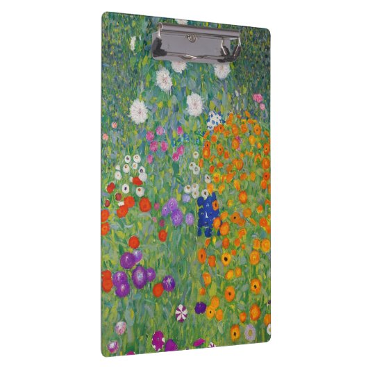 Gustav Klimt Flower Garden  Art Klembord (Rechts)