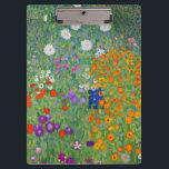 Gustav Klimt Flower Garden  Art Klembord<br><div class="desc">Gustav Klimt Flower Garden  Art Nouveau Painting 1907 Fine Art Painting</div>