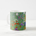 Gustav Klimt Flower Garden  Art Koffiemok<br><div class="desc">Gustav Klimt Flower Garden  Art Nouveau Painting 1907 Fine Art Painting</div>
