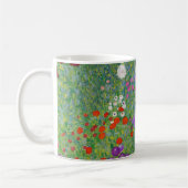 Gustav Klimt Flower Garden  Art Koffiemok (Links)