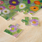 Gustav Klimt Flower Garden  Art Legpuzzel (Zijkant)