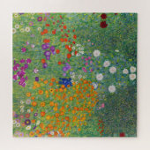 Gustav Klimt Flower Garden  Art Legpuzzel (Horizontaal)