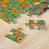 Gustav Klimt Flower Garden  Art Legpuzzel (Zijkant)