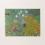 Gustav Klimt Flower Garden  Art Legpuzzel<br><div class="desc">Gustav Klimt Flower Garden  Art Nouveau Painting1907 Fine Art Painting</div>
