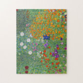 Gustav Klimt Flower Garden  Art Legpuzzel (Verticaal)