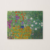 Gustav Klimt Flower Garden  Art Legpuzzel (Horizontaal)