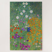 Gustav Klimt Flower Garden  Art Legpuzzel (Verticaal)