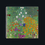 Gustav Klimt Flower Garden  Art Notitieboek<br><div class="desc">Gustav Klimt Flower Garden  Art Nouveau Painting 1907 Fine Art Painting</div>