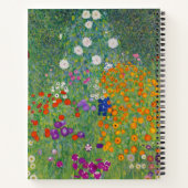 Gustav Klimt Flower Garden  Art Notitieboek (Achterkant)