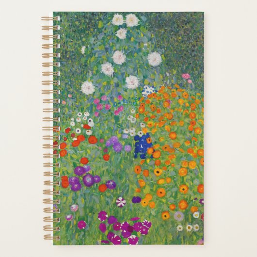 Gustav Klimt Flower Garden  Art Planner (Voorkant)