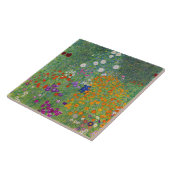Gustav Klimt Flower Garden  Art Tegeltje (Zijkant)