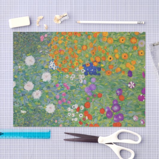 Gustav Klimt Flower Garden  Art Tissuepapier (Craft)