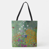 Gustav Klimt Flower Garden Art Tote Bag (Voorkant)