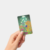 Gustav Klimt Flower Garden Badge (Handheld)