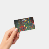 Gustav Klimt Flower Garden Badge (Handheld)