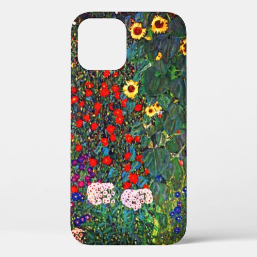 Gustav Klimt Flower Garden Case-Mate iPhone Case (Achterkant)