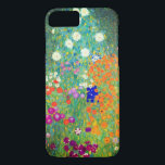 Gustav Klimt Flower Garden iPhone 8/7 Hoesje<br><div class="desc">iPhone Case met Gustav Klimt's oliefilter Flower Garden (1906). Een prachtige tuin van paarse,  rode,  witte,  blauwe en oranje bloemen. Een groot geschenk voor fans van Art Nouveau en Oostenrijkse kunst.</div>