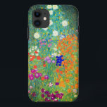 Gustav Klimt Flower Garden Case-Mate iPhone Case<br><div class="desc">iPhone Case met Gustav Klimt's oliefilter Flower Garden (1906). Een prachtige tuin van paarse,  rode,  witte,  blauwe en oranje bloemen. Een groot geschenk voor fans van Art Nouveau en Oostenrijkse kunst.</div>