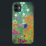 Gustav Klimt Flower Garden Case-Mate iPhone Case<br><div class="desc">iPhone Case met Gustav Klimt's oliefilter Flower Garden (1906). Een prachtige tuin van paarse,  rode,  witte,  blauwe en oranje bloemen. Een groot geschenk voor fans van Art Nouveau en Oostenrijkse kunst.</div>