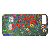 Gustav Klimt Flower Garden Case-Mate iPhone Case (Achterkant (Horizontaal))
