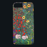 Gustav Klimt Flower Garden iPhone 8/7 Hoesje<br><div class="desc">iPhone Case met Gustav Klimt's Boerderij van olieverf Garden met zonnebloemen (1907). Een prachtige tuin van zonnebloemen en voortreffelijke blauwe,  rode,  paarse,  roze en witte bloemen. Een groot geschenk voor fans van Art Nouveau en Oostenrijkse kunst.</div>