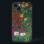 Gustav Klimt Flower Garden Case-Mate iPhone Case<br><div class="desc">iPhone Case met Gustav Klimt's Boerderij van olieverf Garden met zonnebloemen (1907). Een prachtige tuin van zonnebloemen en voortreffelijke blauwe,  rode,  paarse,  roze en witte bloemen. Een groot geschenk voor fans van Art Nouveau en Oostenrijkse kunst.</div>