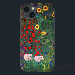 Gustav Klimt Flower Garden Case-Mate iPhone Case<br><div class="desc">iPhone Case met Gustav Klimt's Boerderij van olieverf Garden met zonnebloemen (1907). Een prachtige tuin van zonnebloemen en voortreffelijke blauwe,  rode,  paarse,  roze en witte bloemen. Een groot geschenk voor fans van Art Nouveau en Oostenrijkse kunst.</div>